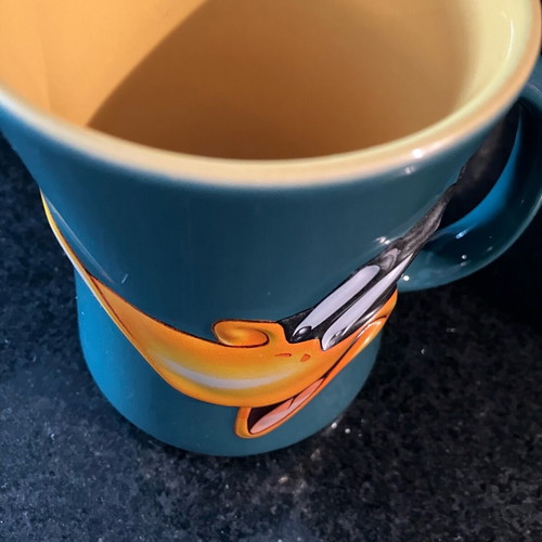Daffy Duck Looney Tunes collectible mug like new, ceramic