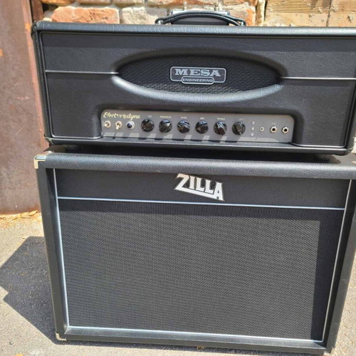 Zilla 2x12 Custom Guitar Cabinet like new with Eminence speakers
