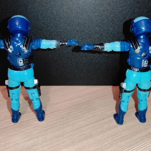 G.I.JOE Motor Viper (v1) Cobra STUN driver figures used, set of two