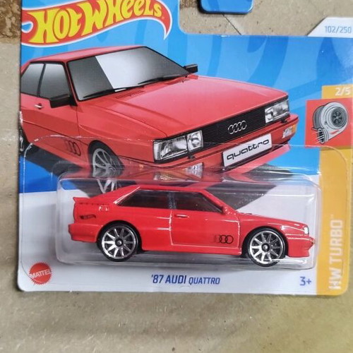Hot Wheels '87 Audi Quattro άριστη κατάσταση