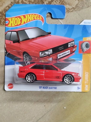 Hot Wheels '87 Audi Quattro άριστη κατάσταση