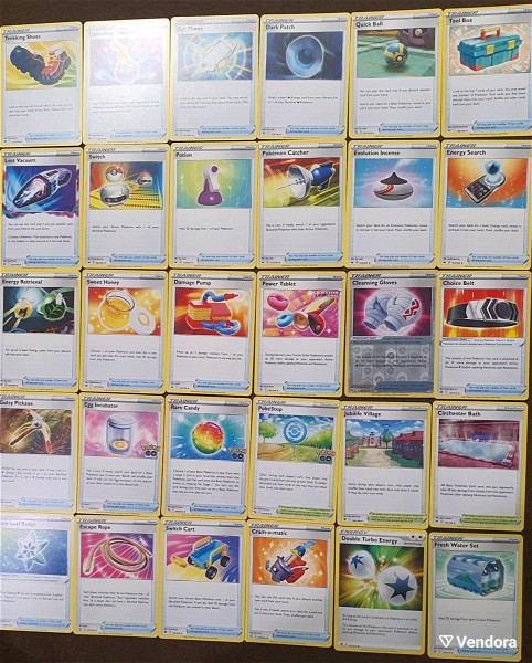  Pokemon Trainer cards