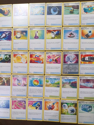 Pokemon Trainer κάρτες καινούργιες, πακέτο 30