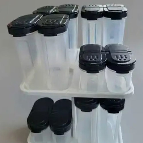 Tupperware spice set 16 pcs with rotating base