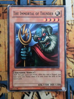 The Immortal Of Thunder Effect Monster σαν καινούργιο