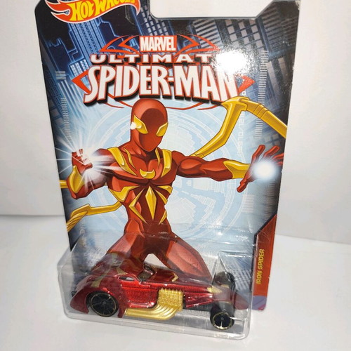 Hot Wheels Marvel Ultimate Spiderman Hammered Coupe new