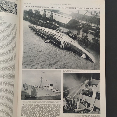 The Illustrated London News vintage magazine 1953