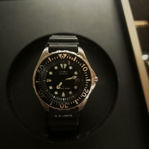 Citizen Promaster Eco-Drive Diver 300m BN0000-04H watch NOS