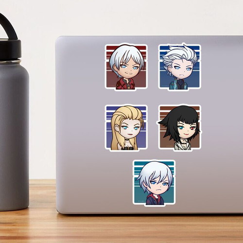 Devil May Cry 4 handmade sticker pack made to order