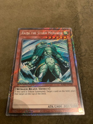 Raiza The Storm Monarch κάρτα Yu-Gi-Oh! καινούργια, Edison format