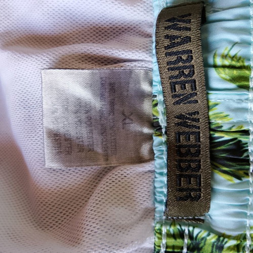 Swim shorts L/XL like new, green and turquoise