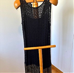 Zara αφόρετο φόρεμα μακρύ με χάντρες στο τελείωμα σε size small.
