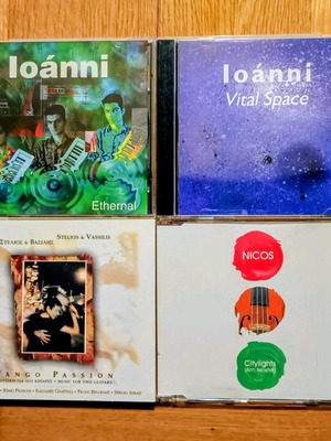 Ioánni, Tango Passion and Nicos 4 CD pack new, electronic