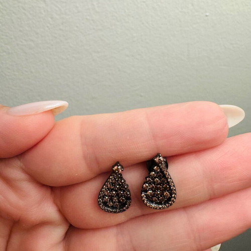 Folli Follie teardrop earrings like new