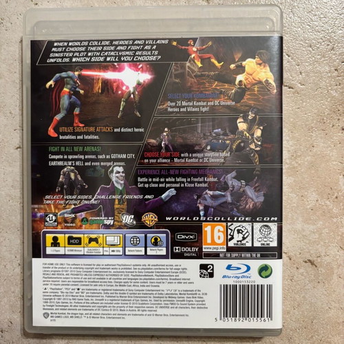 Mortal Kombat vs DC Universe PlayStation 3 used English full