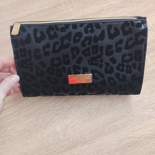 Jimmy Choo Cosmetic Bag unused, black