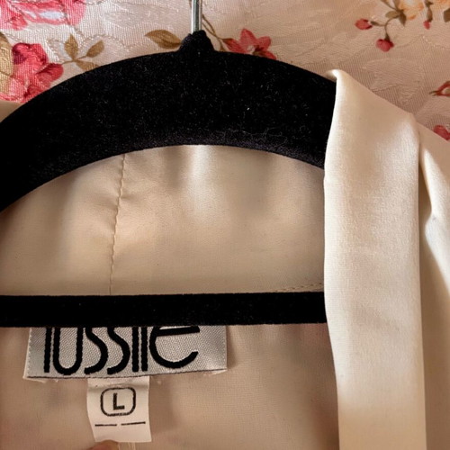 Lussile wrap shirt used, white, size L