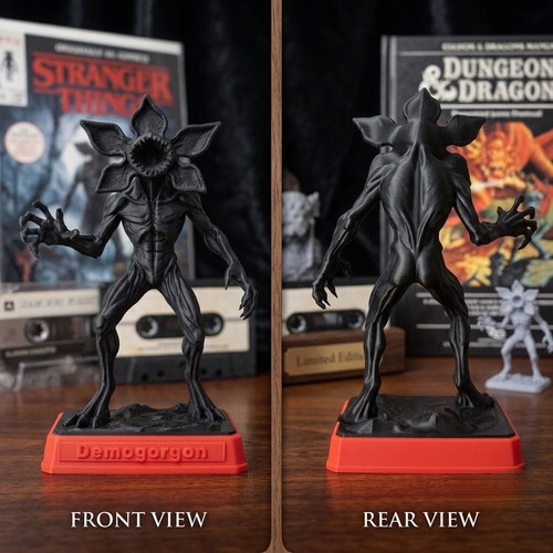 3D Printed Demogorgon Figure Stranger Things Fan Art New