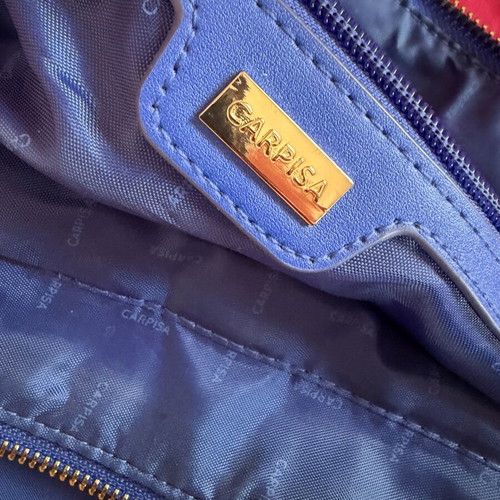 Carpisa shoulder bag like new, waterproof blue