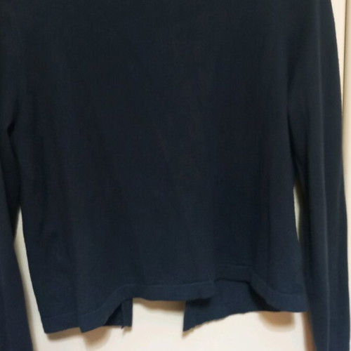 Cardigan used with pearls and rhinestones blue, size S