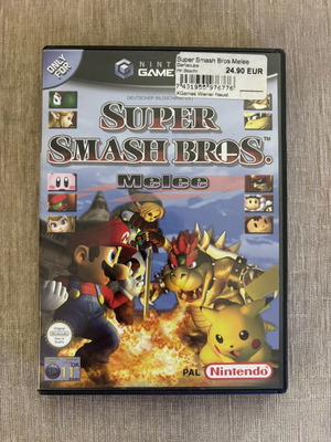 Super Smash Bros Melee Nintendo GameCube PAL used, complete