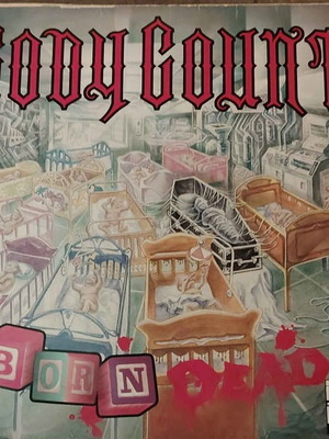 Body Count Born Dead record used, limited edition, metal