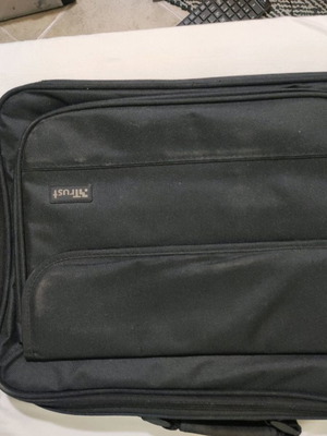 Trust laptop bag used, spacious with strap