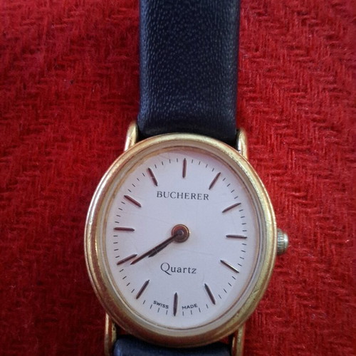 Bucherer Quartz Vintage Women's Watch 1980s Like New