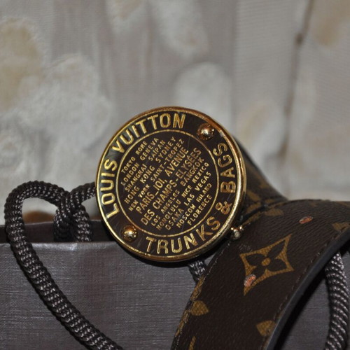 Louis Vuitton monogram belt like new, trunks and bags collection 110/40 brown