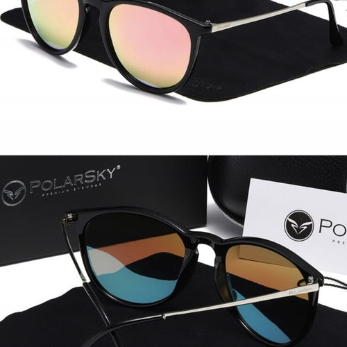 PolarSky Polarized Sunglasses new, black and colorful