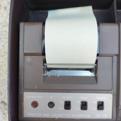 Sharp CE 150 Pocket Computer used, vintage peripherals
