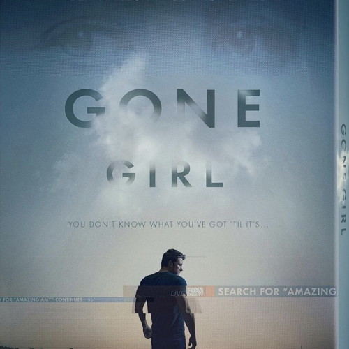 Gone Girl Blu-ray like new with Greek subtitles, digipack