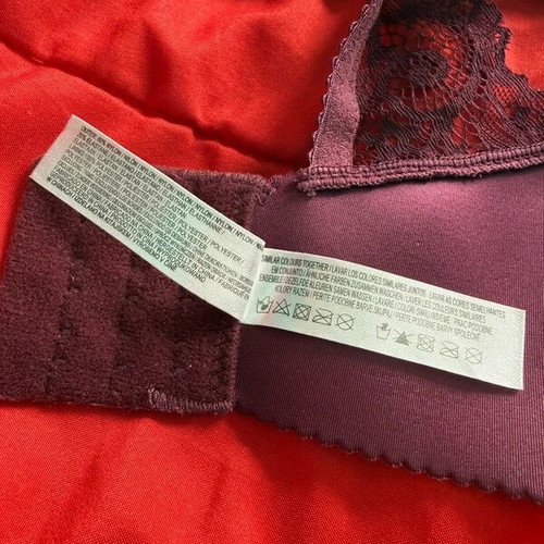 Primark bras 2 pieces 75D new, eggplant and beige colors