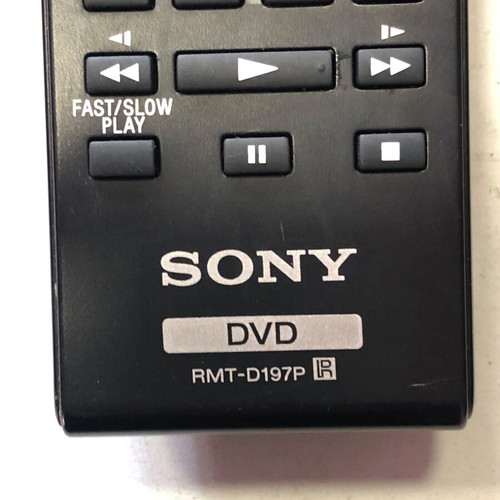Sony DVD Remote Control RMT-D197P used