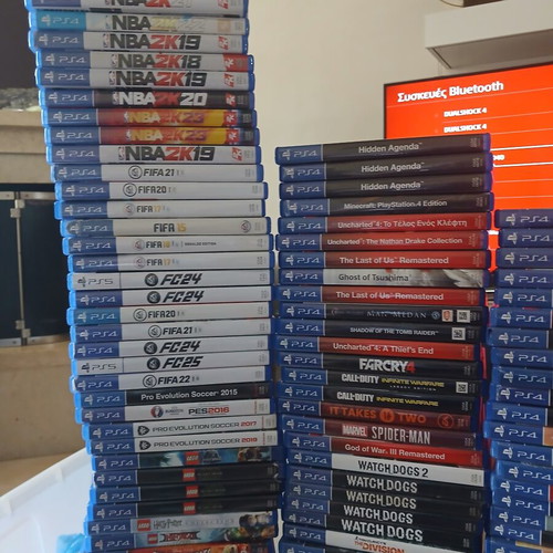 PS4 games collection and singles