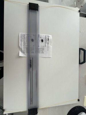 Wooden linear design board with parallelogram like new