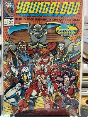 Youngblood #01 comic new, Image Comics 1992-1994