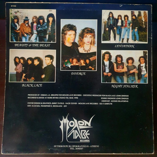 Metal Gear LP vinyl Molon Lave Records 1990 like new