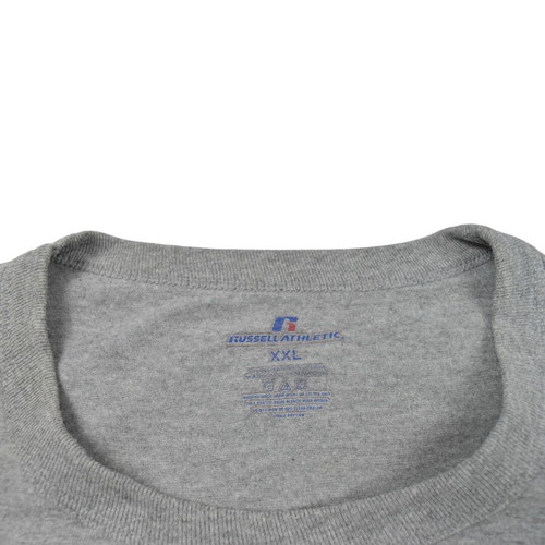 Russel Athletic DUKE Blue Devils T-shirt used, size XXL, gray