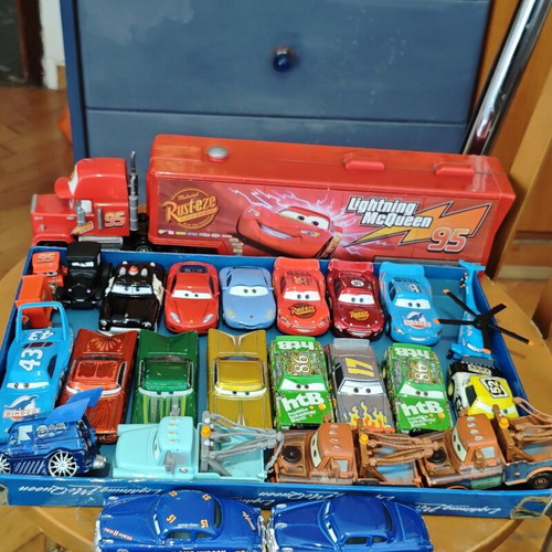 Disney Cars toy car set, 24 pieces, used