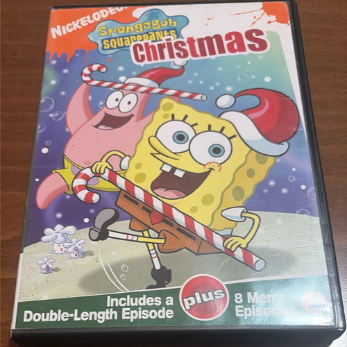 SpongeBob SquarePants Christmas DVD like new, animated