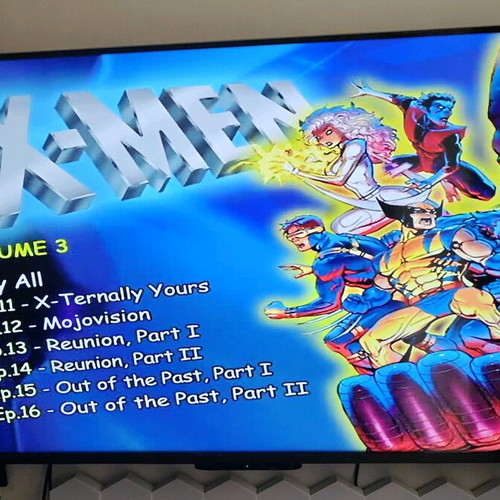 X-Men Animated Series Volume 3 DVD dubbed like new