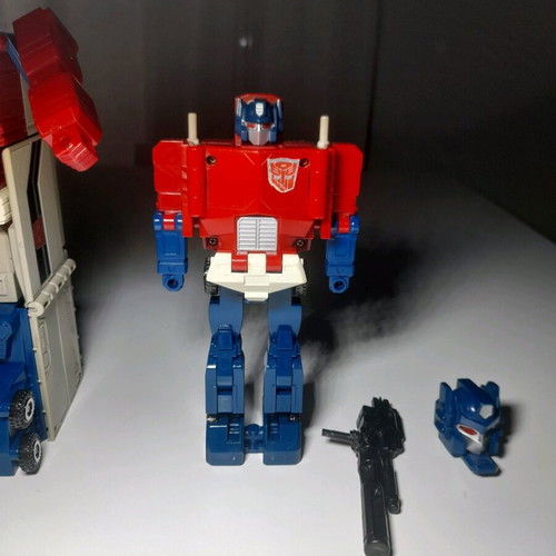 Optimus Prime used toy with missing parts