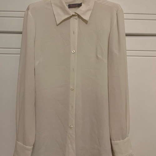 Secret white shirt medium used with ruffle sleeves