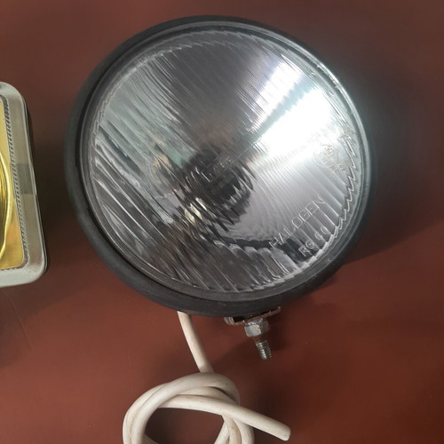 Halogen car spotlights used, pack of three, English made