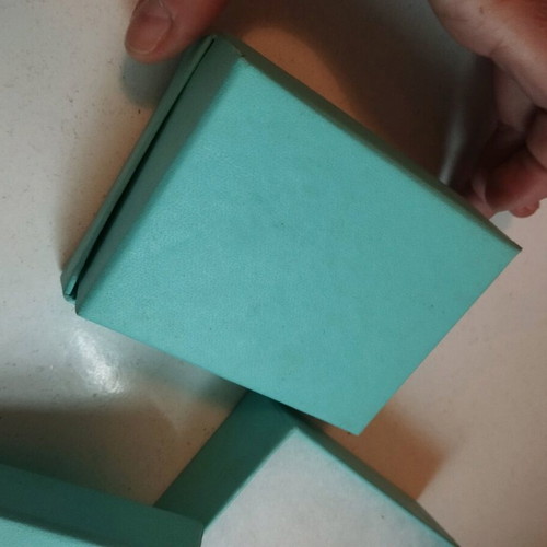 Tiffany & Co. jewelry boxes, pack of 2, 8×10 cm