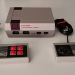 Κονσόλα Coolbaby Retro με χειριστήρια, μεταχειρισμένη, 9 pin, σετ 2 τεμαχίων
