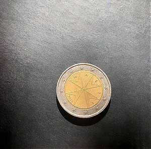 2 euro coin ευρω μεταχειρισμενο νομισμα MALTA ετους 2013