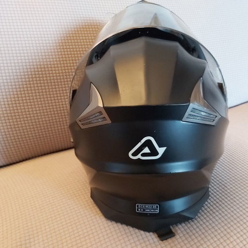 Acerbis folding helmet black XL 61 used