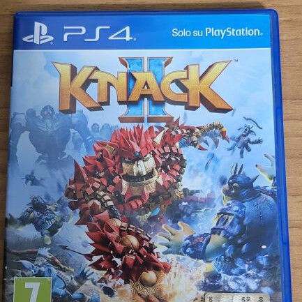 Knack 2 PS4 game, European version